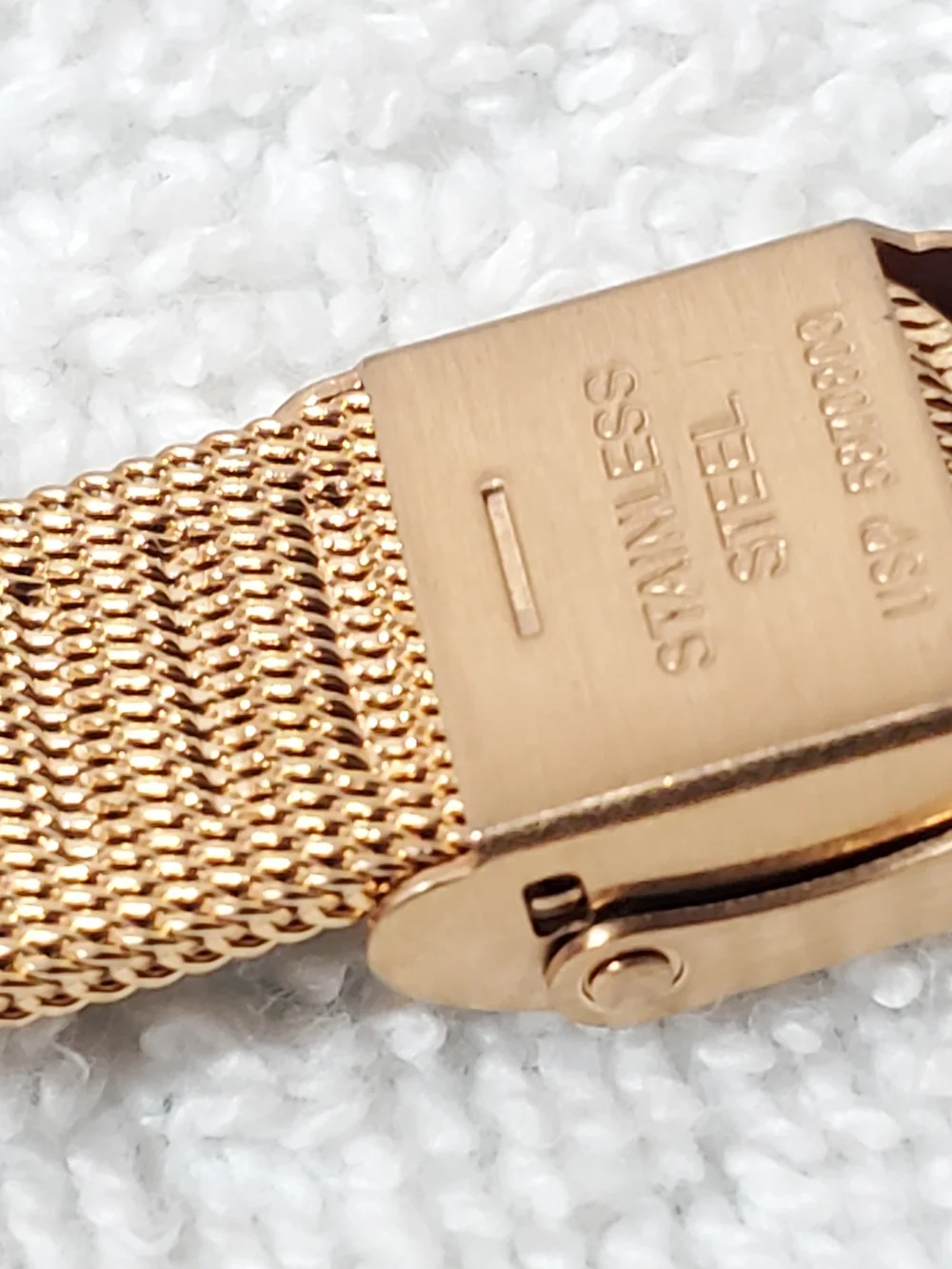 Skagen Ditte Women's Quartz Watch Rose Gold Tone Stainless Steel Mesh Band